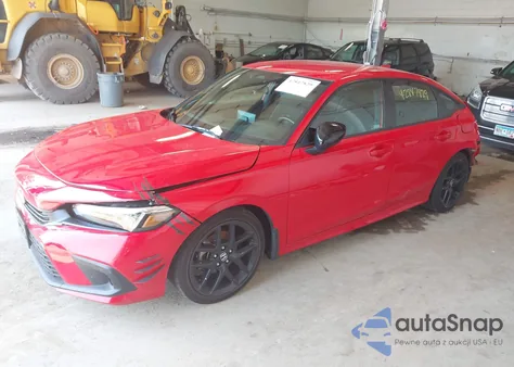 2023 Honda Civic Sport из США, поврежденный, VIN 2HGFE2F53PH511381